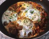 A picture of step 5 of Baked Eggs with Chorizo (My Way).
