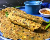 A picture of step 5 of Methi Thepla.