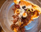 صورة لخطوة 5 من وصفة Pizza مشكل لحوم