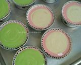 Foto langkah ke 4 dari resep Bolu Kukus/Roti Kukus Mekar Semangka Tanpa Soda.