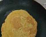 A picture of step 2 of Besan peanuts beans pizza.