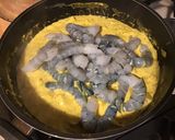 Une image de l'étape 14 de Crevettes black tiger à l'ananas sauce crémeuse curry, coco.