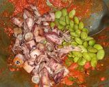 Foto langkah ke 4 dari resep Cumi Pete Pedas.