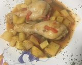Foto del paso 4 de la receta: Jamoncitos de pollo guisados con verduritas y patatas dado