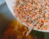 A picture of step 2 of Urad and Masoor Dal.