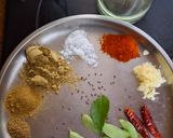आलू बैंगन इन काठियावाड़ी स्टाइल रेसिपी चरण 2 फोटो