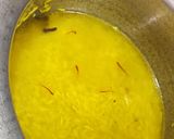 A picture of step 3 of Kesari bhat.