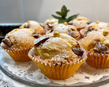 Foto del paso 13 de la receta: Muffins de mantequilla con trocitos de chocolate con leche