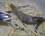 Hình bước làm 2 của món Bánh cuốn tráng chảo