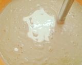 Foto del paso 5 de la receta Crema de champiñones con brocheta de marisco