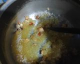 A picture of step 3 of Sooji Burfi.