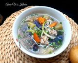 Hình bước làm 2 của món Canh khoai tây Mỹ thịt viên
