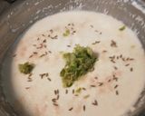 A picture of step 2 of Samolina (Suji) Dhokla.
