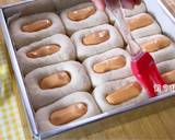 ขนมปังไส้กรอกพิซซ่า นวดมือ15นาที ง่ายแต่ออกมาดีงาม วิธีทำสูตร 9 รูป