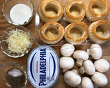 Foto del paso 1 de la receta: Vol au vent de champiñones gratinados