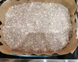 Almás-mákos kevert süti (vegán, cukormentes, zsiradék nélkül) recept fázis 5 fotója