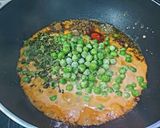 A picture of step 3 of Matar Paneer Malai (No Onion No Garlic).