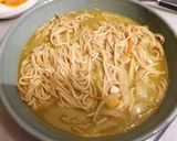 Une image de l'étape 6 de Ramen végétarien œuf confit soja et gingembre.