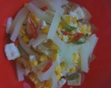 Foto langkah ke 2 dari resep Resep Tumis Labu Siam+Jagung Manis.