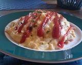A picture of step 9 of Easy Japanese Restaurant-Style Fluffy and Creamy Omurice.