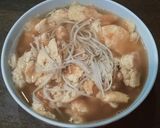 รูปขั้นตอนการทำที่ 4 ของ แกงจืดไข่น้ำ,เต้าหู้ไข่บีบ,เห็ดเข็มทอง - คีโต