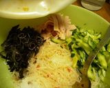 A picture of step 3 of Spicy Chinese Style Cellophane Noodles with Vinegar Sauce.
