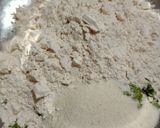 A picture of step 2 of Matar Baati or Bati / Green peas baati or bati.