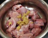 A picture of step 2 of Chicken Dum Biryani.