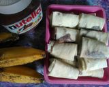 Foto langkah ke 1 dari resep Piscok Lumer nutella.