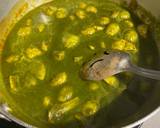 Palak mushroom recipe step 4 photo