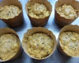 A picture of step 4 of Dense Sweet Potato Muffins with Pancake Mix.