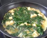 Garden spinach omelette recipe step 4 photo