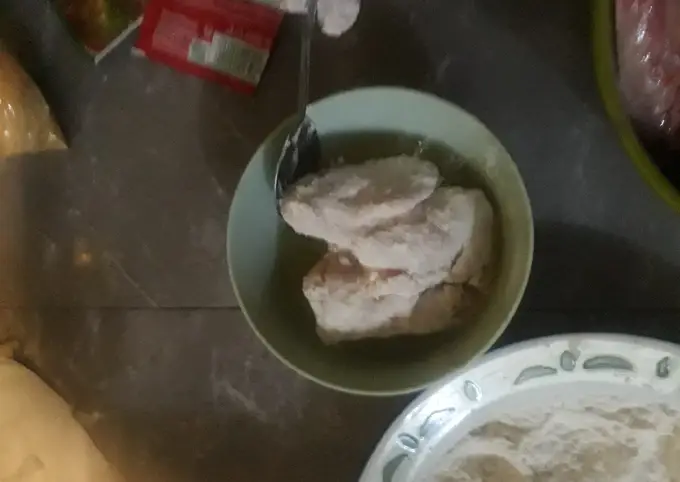 Langkah-langkah untuk membuat Cara bikin Ayam krispy rumahan