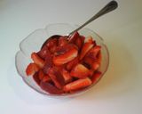 A picture of step 1 of A Tasty Way to Eat Strawberries.