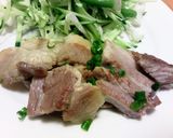 A picture of step 9 of Suuchikaa, Okinawan Salted Pork.