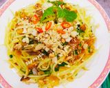 Hình bước làm 5 của món Gỏi đu đủ khô cá chỉ vàng món ăn Việt Nam