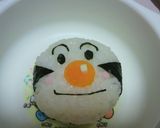 A picture of step 6 of Character Bento Omusubiman.