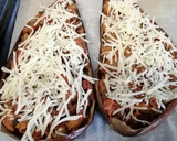 Foto del paso 11 de la receta: Berenjenas rellenas con boloñesa vegetal
