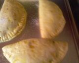 A picture of step 4 of sweet potato empanadas.