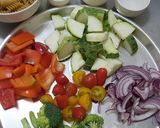 Foto del paso 2 de la receta: Fideos Tirabuzón con Vegetales