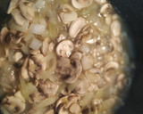 Foto del paso 3 de la receta: Espaguetis con salsa de champiñones y nueces