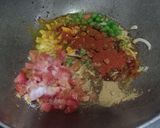 A picture of step 9 of Yellow pulao.