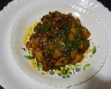 A picture of step 6 of Fennel seeds peri peri stir fry potato.