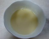 A picture of step 2 of White Roll Cake with White Chocolate.