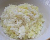Hình bước làm 4 của món Cơm gà luộc và gỏi gà bắp cải