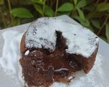 Foto langkah ke 7 dari resep Milo lava cake.