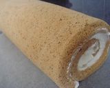 A picture of step 9 of Royal Milk Tea Roll Cake.