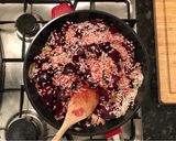 A picture of step 4 of Beetroot and Feta risotto.
