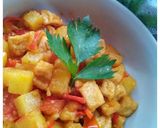 Foto langkah ke 4 dari resep Tahu+kentang Asam Manis Pedas.
