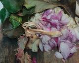 Foto langkah ke 5 dari resep Nasi bakar cumi asin.